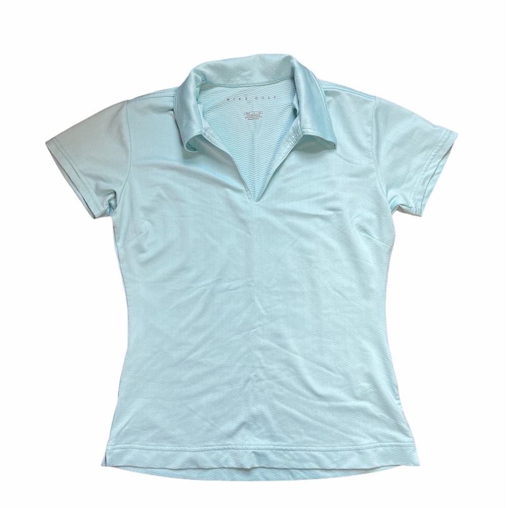 Nike Factory Baby Blue Golf Shirt - Small